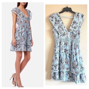 Anthropologie Foxiedox Cherry Blossom Dress